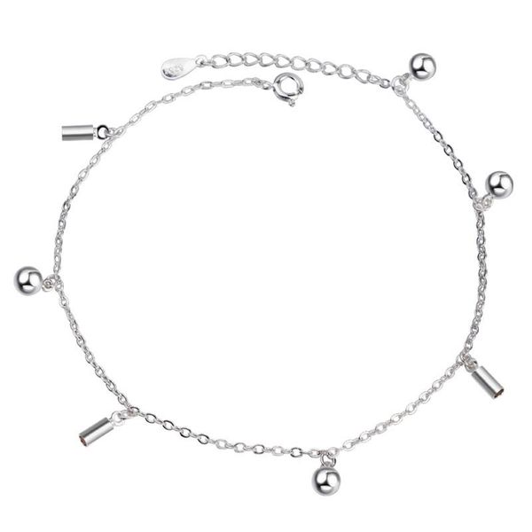 anklets 2021 luxury pure s925 sterling silver fashion small bell and square charm anklet for women ankle bracelet adjustable length, Red;blue
anklets 2021 luxury pure s925 sterling silver fashion small bell and square charm anklet for women ankle bracelet adjustable length, Red;blue