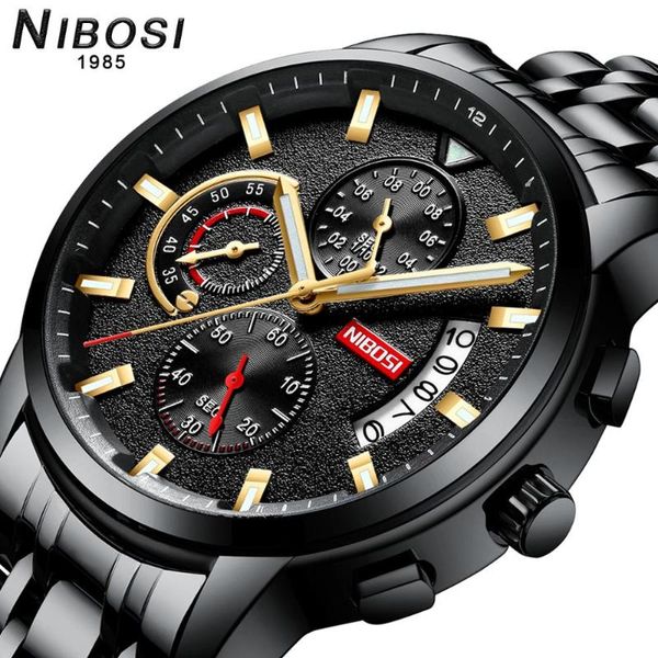 wristwatches nibosi quartz watch men 2021 luruxy brand mens watches fashion causal waterproof clock stainless steel relogio masculino, Slivery;brown
wristwatches nibosi quartz watch men 2021 luruxy brand mens watches fashion causal waterproof clock stainless steel relogio masculino, Slivery;brown