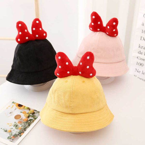 children hat korean spring and autumn lovely bow baby fisherman boys girls sunshade basin super cute, Yellow
children hat korean spring and autumn lovely bow baby fisherman boys girls sunshade basin super cute, Yellow