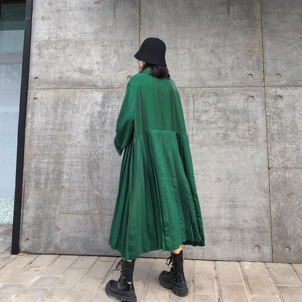 casual dresses qing mo black apricot green women pleated dress streetwear loose female spring elegant plus size zqy32201 rwxd, Black;gray
casual dresses qing mo black apricot green women pleated dress streetwear loose female spring elegant plus size zqy32201 rwxd, Black;gray