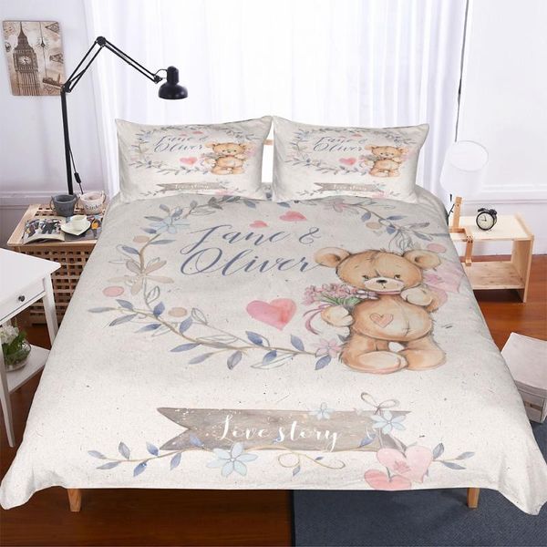 bedding sets cute bear set 3d printing cartoon duvet cover single double king size quilt pillowcase decor bedclothes
bedding sets cute bear set 3d printing cartoon duvet cover single double king size quilt pillowcase decor bedclothes