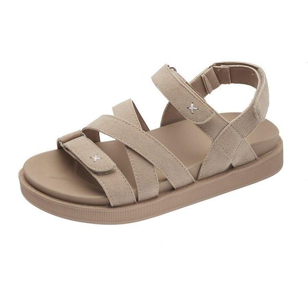 women's sandals pure color simple vamp fashion trend open toe flat casual sweet beauty, Black
women's sandals pure color simple vamp fashion trend open toe flat casual sweet beauty, Black