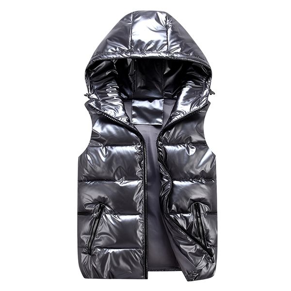 women winter vests hooded short bright color vest cotton padded jacket sleeveless female winter waistcoat vest 211008, Black;white
women winter vests hooded short bright color vest cotton padded jacket sleeveless female winter waistcoat vest 211008, Black;white
