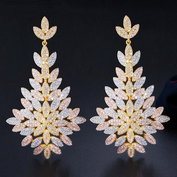 dangle & chandelier charm vintage petal eardrop earrings women esys0305 cubic zircon iced out bling elegant luxury trendy gift jewelry, Silver
dangle & chandelier charm vintage petal eardrop earrings women esys0305 cubic zircon iced out bling elegant luxury trendy gift jewelry, Silver