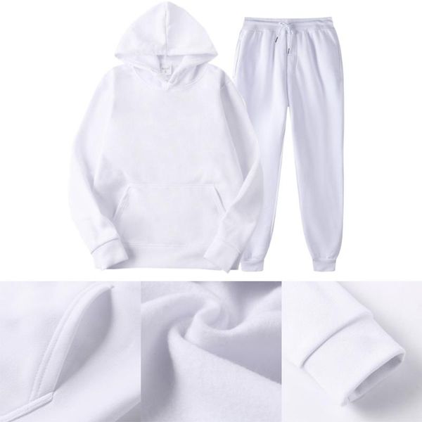 men's hoodies & sweatshirts and women's spring autumn models white solid color sweatpants suits sportswear pullovers, Black
men's hoodies & sweatshirts and women's spring autumn models white solid color sweatpants suits sportswear pullovers, Black