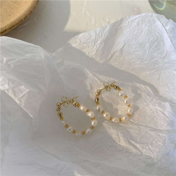 korean dongdamen same earring french romantic natural baroque pearl earrings s925 silver needle, Black
korean dongdamen same earring french romantic natural baroque pearl earrings s925 silver needle, Black