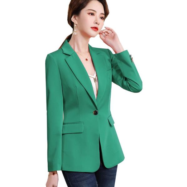 women's suits & blazers fashion women solid blazer ladies green pink blue black red female formal slim business work jacket coa, White;black
women's suits & blazers fashion women solid blazer ladies green pink blue black red female formal slim business work jacket coa, White;black