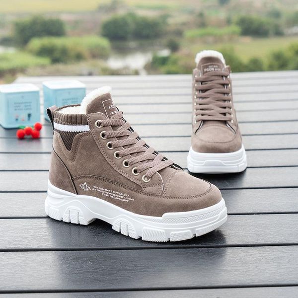 boots women's shoes winter women warm fur plush lady casual lace up fashion sneakers zapatillas mujer platform snow, Black
boots women's shoes winter women warm fur plush lady casual lace up fashion sneakers zapatillas mujer platform snow, Black