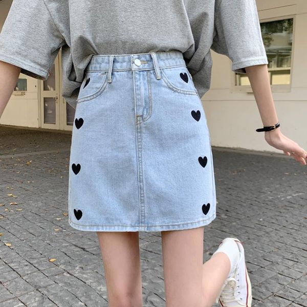 skirts mini embroidery sweet denim skirt female korean cute y2k waist loose a-line summer fashion bag hip kawaii, Black
skirts mini embroidery sweet denim skirt female korean cute y2k waist loose a-line summer fashion bag hip kawaii, Black