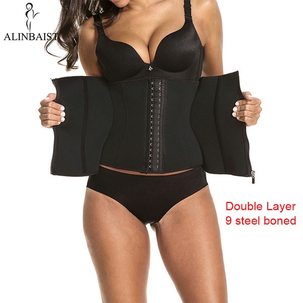 women sweat waist trainer for weight loss 9 spiral steel boned slimming belt fat burning body shaper waist cincher shapewear
women sweat waist trainer for weight loss 9 spiral steel boned slimming belt fat burning body shaper waist cincher shapewear