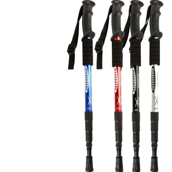 trekking poles outdoor aluminum alloy mountaineering stick walking the elderly with curved handle and straight camping hiking
trekking poles outdoor aluminum alloy mountaineering stick walking the elderly with curved handle and straight camping hiking