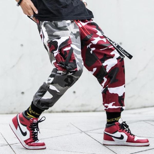men's pants fashion korean style military loose straight tube nine-minute small legs elastic 2 color camouflage, Black
men's pants fashion korean style military loose straight tube nine-minute small legs elastic 2 color camouflage, Black