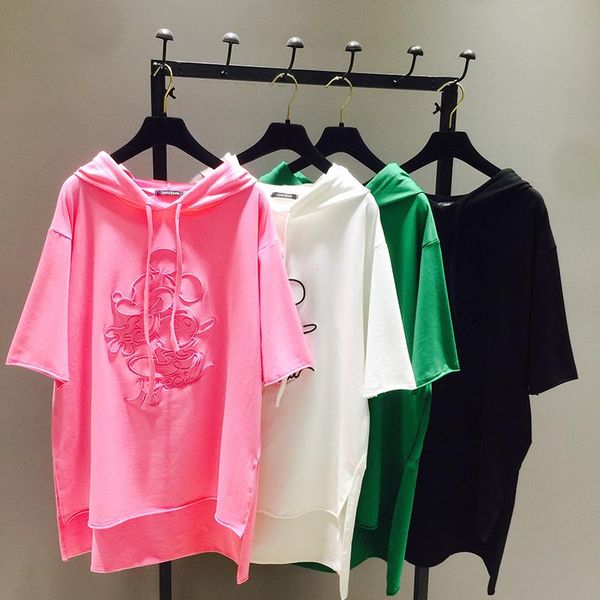 women's t-shirt spring women embroidery tshirt loose hoodies medium-long short sleeve all-match students t-shirts korean female t shir, White
women's t-shirt spring women embroidery tshirt loose hoodies medium-long short sleeve all-match students t-shirts korean female t shir, White