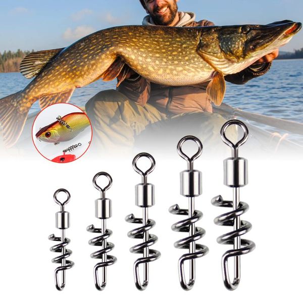 fishing hooks 20pcs connector rolling swivel bearing corkscrew snap 2# 4# 6# 8# 10# line
fishing hooks 20pcs connector rolling swivel bearing corkscrew snap 2# 4# 6# 8# 10# line