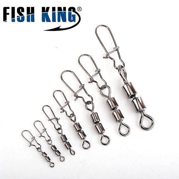 1pack 3/0# 1/0# 2#-14# high speed fishing rolling swivel with fast lock snap fish hook lure connector terminal tackle hooks
1pack 3/0# 1/0# 2#-14# high speed fishing rolling swivel with fast lock snap fish hook lure connector terminal tackle hooks