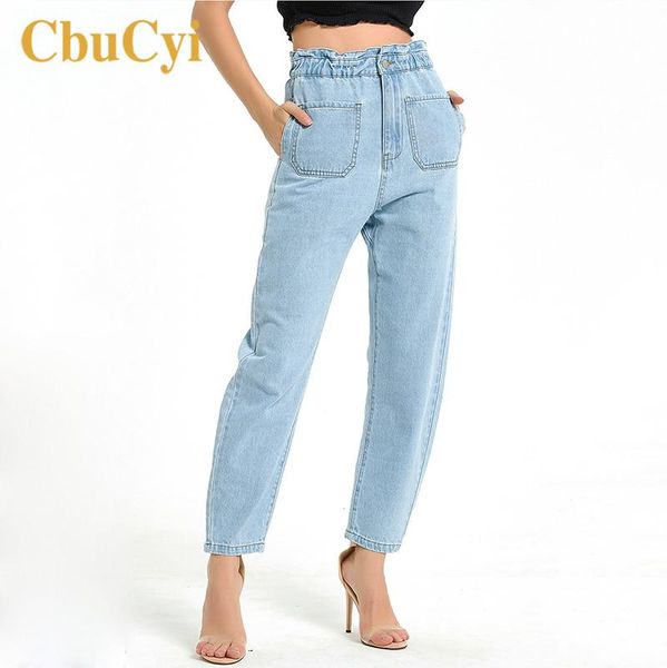 women's jeans women pure cotton denim high-waisted wide leg straight pants elastic waist mom plus size trousers, Blue
women's jeans women pure cotton denim high-waisted wide leg straight pants elastic waist mom plus size trousers, Blue