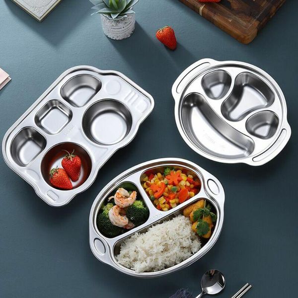 bowls 1pc 304 stainless steel dividing baby plate cartoon children's tableware plates kitchen accessories
bowls 1pc 304 stainless steel dividing baby plate cartoon children's tableware plates kitchen accessories