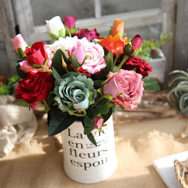 1pcs romantic artificial rose leaf diy velvet flower for home party wedding holiday decoration bridal bouquet decorative flowers & wreaths
1pcs romantic artificial rose leaf diy velvet flower for home party wedding holiday decoration bridal bouquet decorative flowers & wreaths