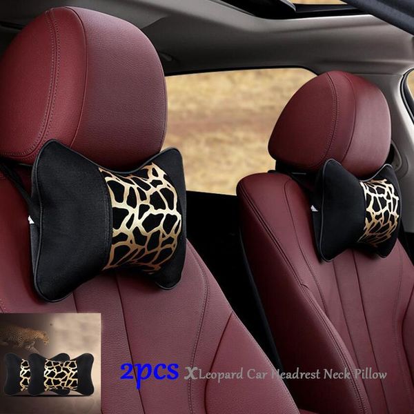 seat cushions 2pc leopard car headrest neck pillow cushion cover soft head rest travel support protect auto styling
seat cushions 2pc leopard car headrest neck pillow cushion cover soft head rest travel support protect auto styling