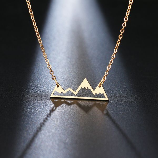 dotifi stainless steel necklace minimalist mountain pendant snowy mountain necklace hiking outdoor travel jewelry mountains, Silver
dotifi stainless steel necklace minimalist mountain pendant snowy mountain necklace hiking outdoor travel jewelry mountains, Silver
