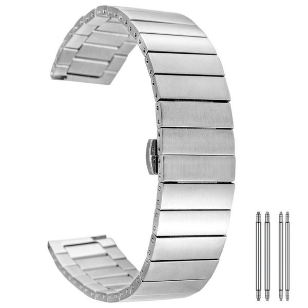 watch bands strap for samsung huawei gt2 one bead bamboo knot 22mm stainless steel solid butterfly buckle, Black;brown
watch bands strap for samsung huawei gt2 one bead bamboo knot 22mm stainless steel solid butterfly buckle, Black;brown