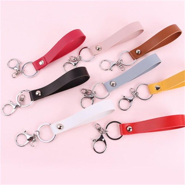keychains zg handmade leather cord pu keychain metal key ring men and women wristband car gift pendant accessories, Silver
keychains zg handmade leather cord pu keychain metal key ring men and women wristband car gift pendant accessories, Silver