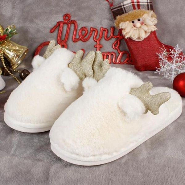 women winter home slippers christmas shoes non-slip soft warm house indoor bedroom floor ll633, Black
women winter home slippers christmas shoes non-slip soft warm house indoor bedroom floor ll633, Black