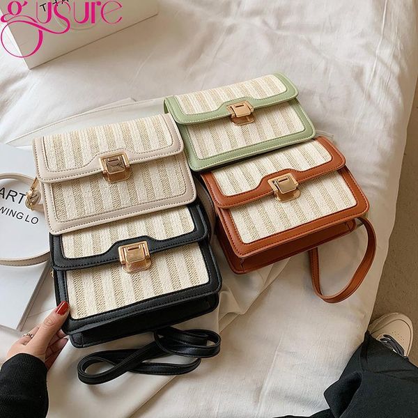evening bags gusure lady weave square crossbody bag summer high-quality straw women's designer handbag bohemia shoulder messenger purse
evening bags gusure lady weave square crossbody bag summer high-quality straw women's designer handbag bohemia shoulder messenger purse