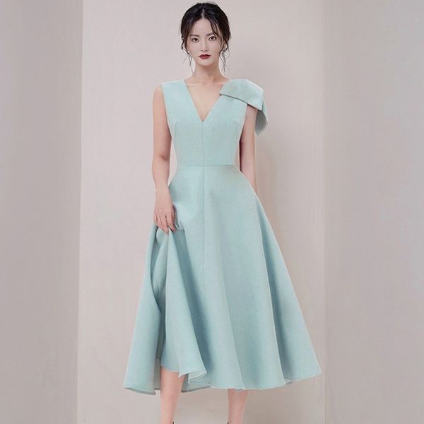llzacoosh elegant sky blue solid women slim v neck sleeveless office casual party midi dresses female summer vestido 210514, Black;gray
llzacoosh elegant sky blue solid women slim v neck sleeveless office casual party midi dresses female summer vestido 210514, Black;gray