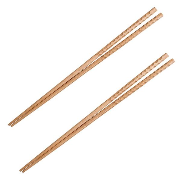 chopsticks 2 pairs wood lengthen multifunction frying noodle chafing dish pot flatware for home restaurant (33cm)
chopsticks 2 pairs wood lengthen multifunction frying noodle chafing dish pot flatware for home restaurant (33cm)