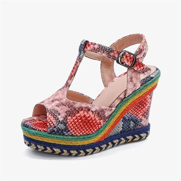 dress shoes large size 47 snake style wedge sandals women high heels casual fashion platform summer, Black
dress shoes large size 47 snake style wedge sandals women high heels casual fashion platform summer, Black
