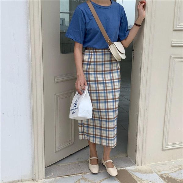 skirts hzirip all match plaid split straight slim 2021 geometric chic fashion vintage office lady elegance high waist stylish, Black
skirts hzirip all match plaid split straight slim 2021 geometric chic fashion vintage office lady elegance high waist stylish, Black