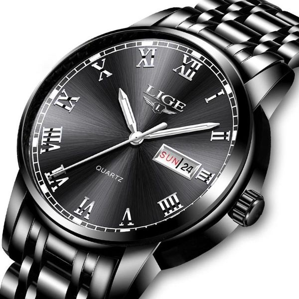 wristwatches 2021 lige wristwatch mens watches waterproof stainless steel quartz watch men 24 hour date military clock relogio masculino, Slivery;brown
wristwatches 2021 lige wristwatch mens watches waterproof stainless steel quartz watch men 24 hour date military clock relogio masculino, Slivery;brown