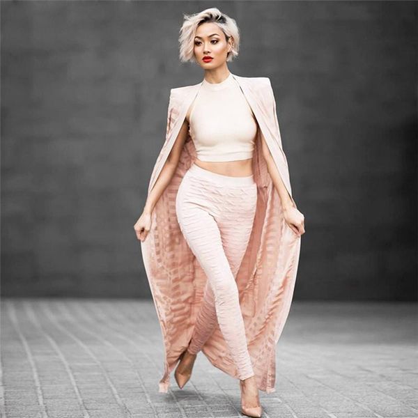 rayon bandage women two piece set fashion knitted long cardigan with belt female bodycon pants party club elegant coats women's, White
rayon bandage women two piece set fashion knitted long cardigan with belt female bodycon pants party club elegant coats women's, White