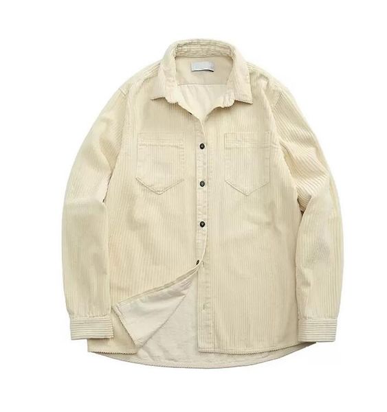 men's shirts functional mens spring and autumn fashion brand casual coat corduroy long sleeve shirt large european american size style, White;black
men's shirts functional mens spring and autumn fashion brand casual coat corduroy long sleeve shirt large european american size style, White;black