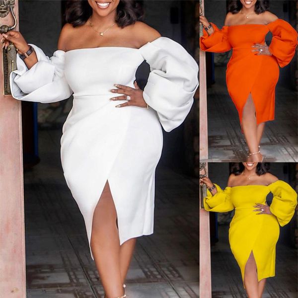 casual dresses 2021 summer european american african style fashion solid strapless evening party dress for women, Black;gray
casual dresses 2021 summer european american african style fashion solid strapless evening party dress for women, Black;gray