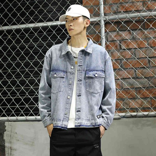 jackets 2021 spring and autumn men's plus size 4xl slim denim men buttons casual personality fashion jeans jacket, Black;brown
jackets 2021 spring and autumn men's plus size 4xl slim denim men buttons casual personality fashion jeans jacket, Black;brown