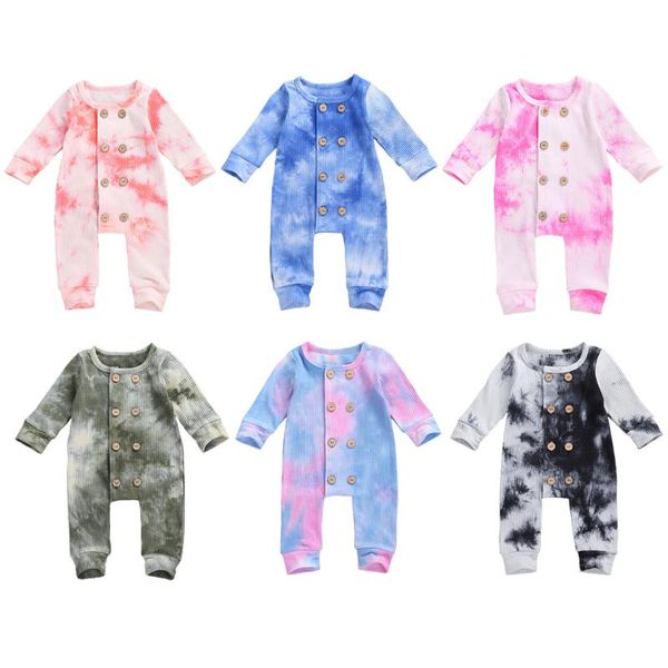 autumn born baby girls boys tie dye jumpsuits rompers cotton long sleeve ribbed double breasted overall toddler clothes, Blue
autumn born baby girls boys tie dye jumpsuits rompers cotton long sleeve ribbed double breasted overall toddler clothes, Blue
