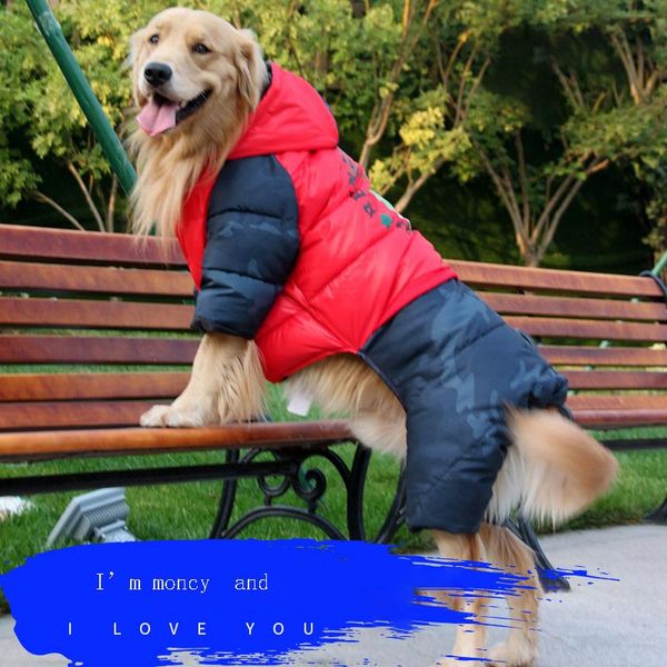 dog apparel waterproof warm cotton big clothes winter large overalls jumpsuit down parka coat boxer golden retriever clothing
dog apparel waterproof warm cotton big clothes winter large overalls jumpsuit down parka coat boxer golden retriever clothing