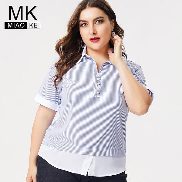 women's blouses & shirts 2021 summer ladies plus size chiffon stripe and fashion womens office lady casual female, White
women's blouses & shirts 2021 summer ladies plus size chiffon stripe and fashion womens office lady casual female, White
