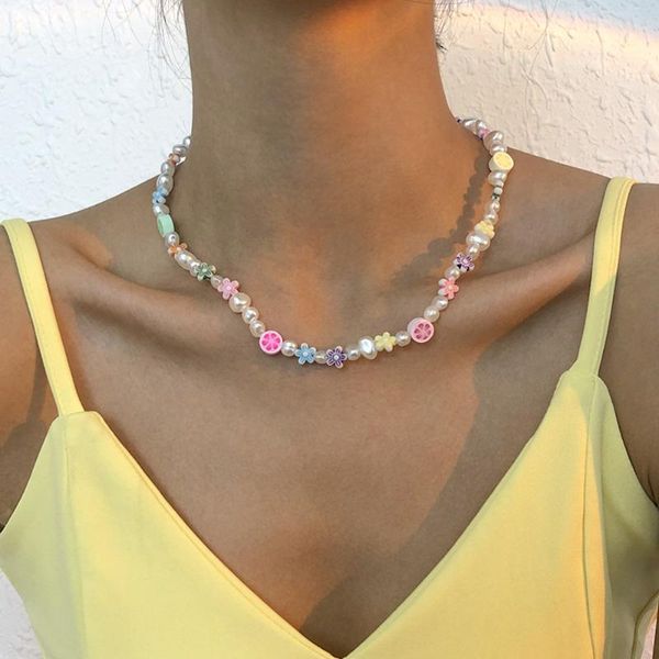 chokers handmade bohemian imitation pearl resin fruit seed beads necklace bohemia collar summer beach women trendy jewelry, Golden;silver
chokers handmade bohemian imitation pearl resin fruit seed beads necklace bohemia collar summer beach women trendy jewelry, Golden;silver