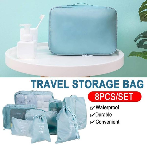 8pcs waterproof travel bags clothes luggage organizer quilt blanket storage bag suitcase pouch packing cube
8pcs waterproof travel bags clothes luggage organizer quilt blanket storage bag suitcase pouch packing cube