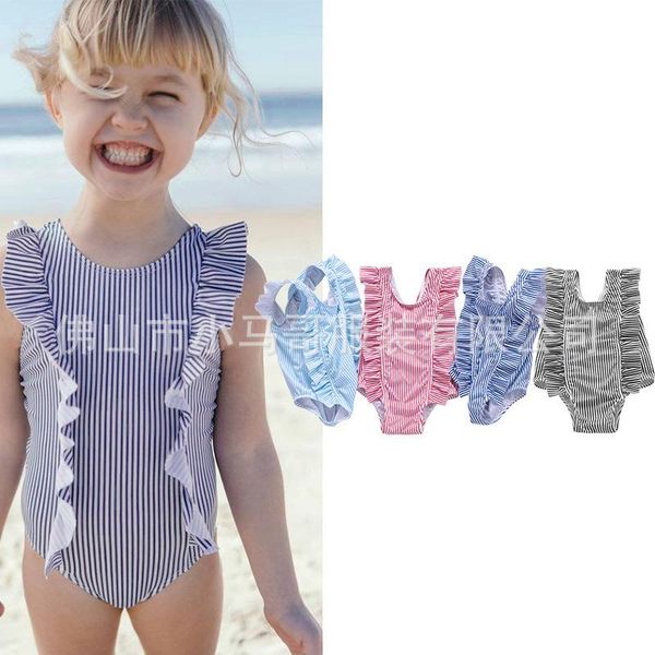 women's swimwear 2~8y toddler baby girls one piece swimsuit with hat children kids beach wear bathing suit, White;black
women's swimwear 2~8y toddler baby girls one piece swimsuit with hat children kids beach wear bathing suit, White;black
