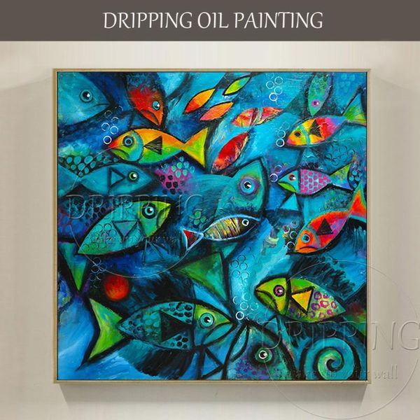 paintings artist hand-painted tropical fishes acrylic painting on canvas modern abstract
paintings artist hand-painted tropical fishes acrylic painting on canvas modern abstract
