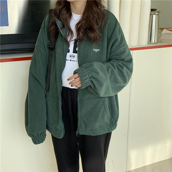 women's hoodies & sweatshirts 2021 spring purple letter printed long sleeve loose lapel jacket women zipper pocket solid autumn plus ve, Black
women's hoodies & sweatshirts 2021 spring purple letter printed long sleeve loose lapel jacket women zipper pocket solid autumn plus ve, Black
