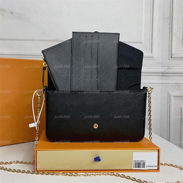 2020 evening bags fashion three piece set chain purse lady shoulder bag women handbag presbyopic package messenger bag card holder purse who
2020 evening bags fashion three piece set chain purse lady shoulder bag women handbag presbyopic package messenger bag card holder purse who