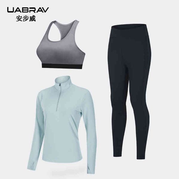 spring and autumn new yoga women's sports three piece elastic beautiful back long sve running fitns suit, Gray
spring and autumn new yoga women's sports three piece elastic beautiful back long sve running fitns suit, Gray