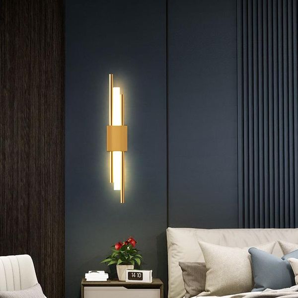 wall lamp modern minimalist copper living room bedroom corridor aisle porch creative light luxury nordic tv background wandlamp
wall lamp modern minimalist copper living room bedroom corridor aisle porch creative light luxury nordic tv background wandlamp