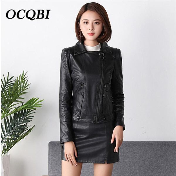 coats and jackets women bomber motorcycle pu jacket fashion slim soft zipper short black women's, Black;brown
coats and jackets women bomber motorcycle pu jacket fashion slim soft zipper short black women's, Black;brown