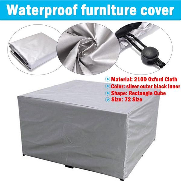 shade 72sizes waterproof outdoor patio garden furniture covers rain snow sun protection for sofa table chair dust proof cover
shade 72sizes waterproof outdoor patio garden furniture covers rain snow sun protection for sofa table chair dust proof cover